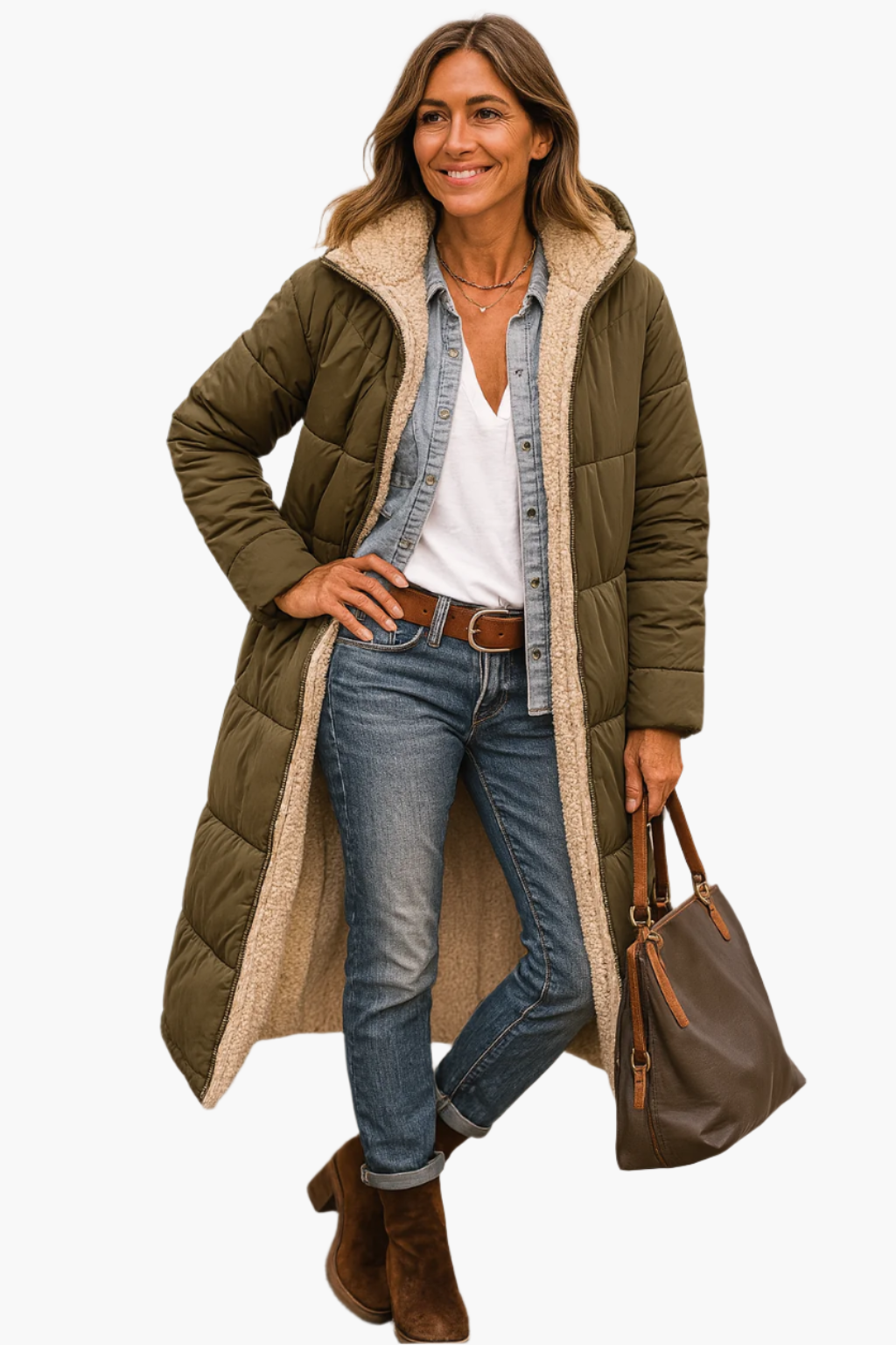 Paige - Long Manteau Douillet