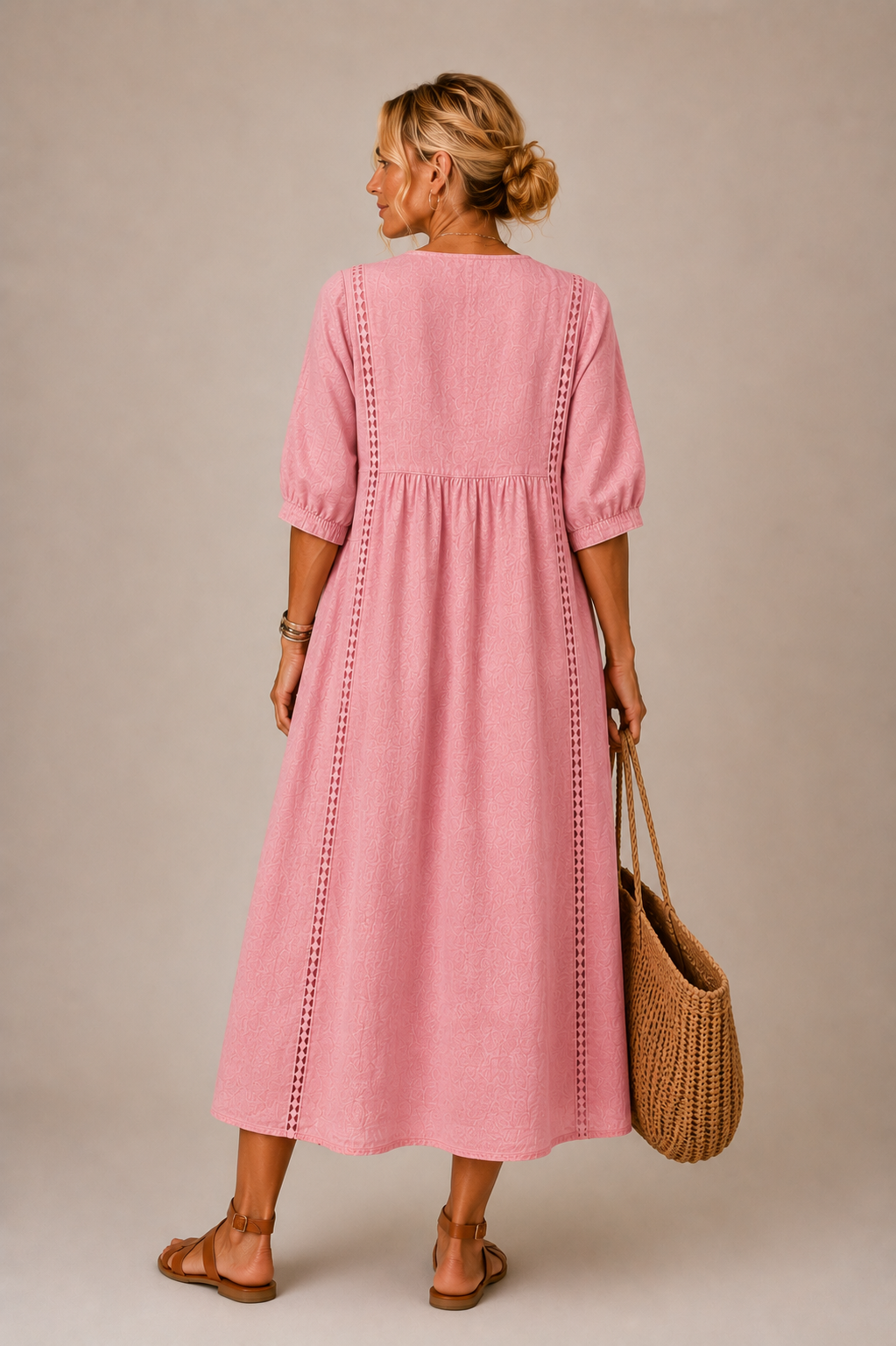 Gillian | Robe midi d'été