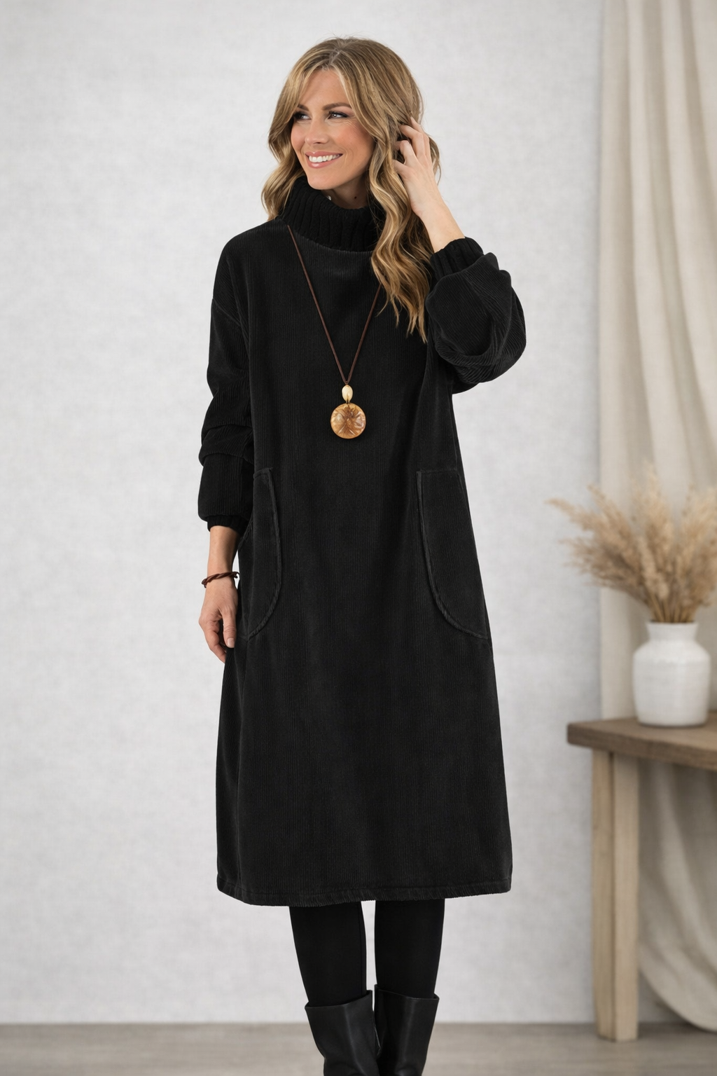 Lucinda - Robe d'hiver élégante
