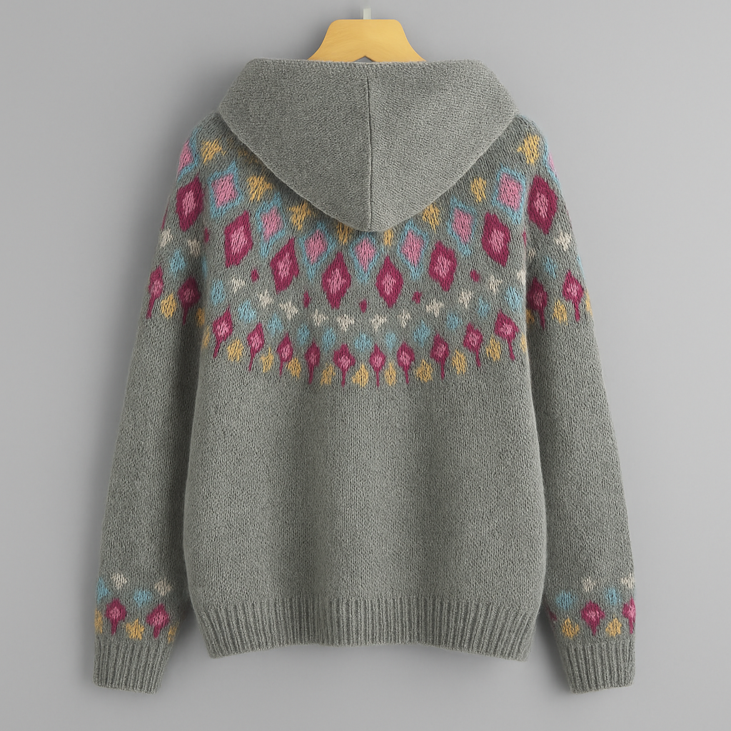 Rosy - Sweat à Capuche Coloré et Douillet