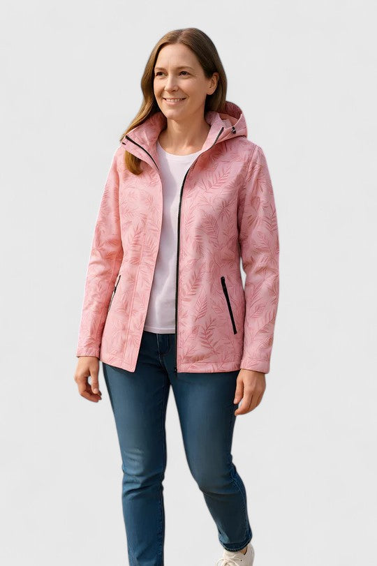 Veste élégante Thanyelle de Danoir Paris, vue de face avec détails en tissu noir et coupe sophistiquée.