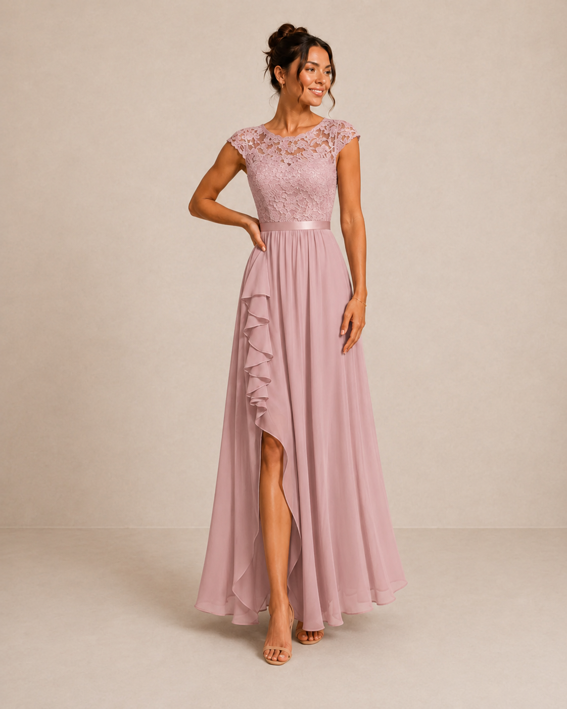 JUSTYNA | Robe longue