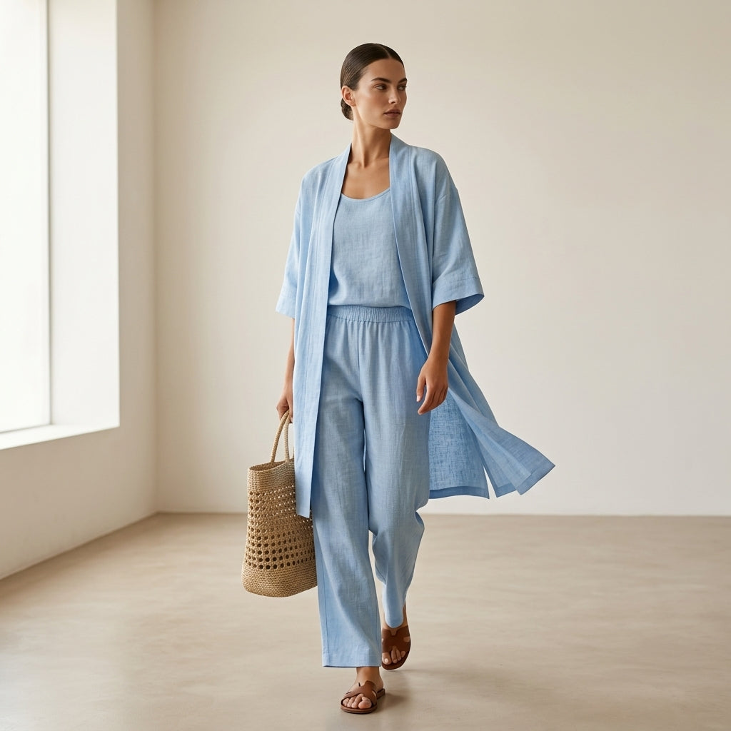 Isabela™ | Ensemble de lin élégant et sophistiqué
