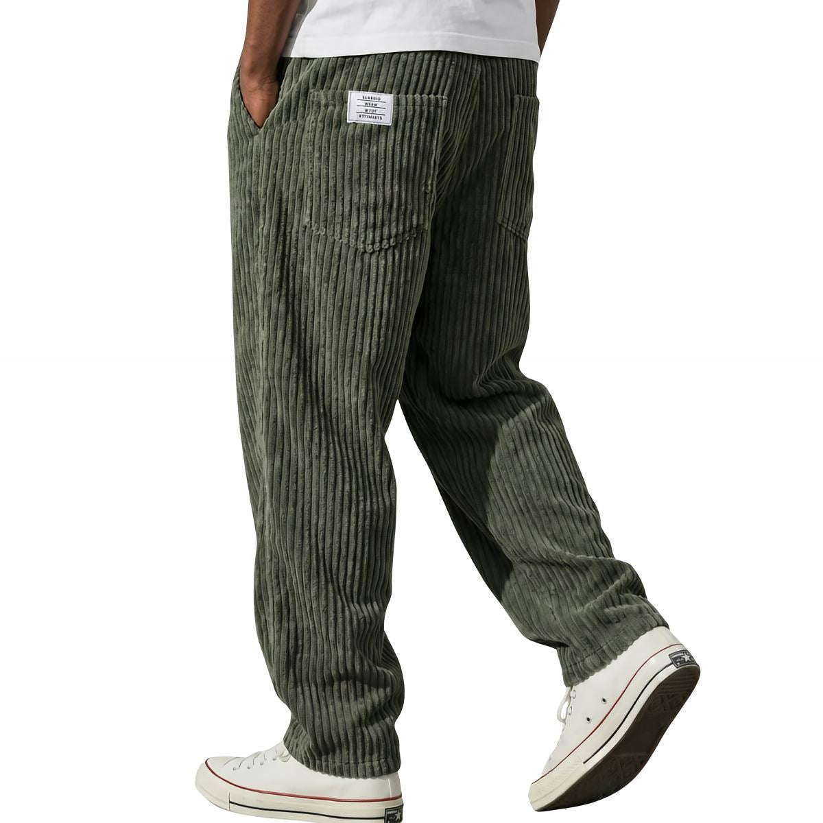 Adriano - Pantalon en Velours Côtelé