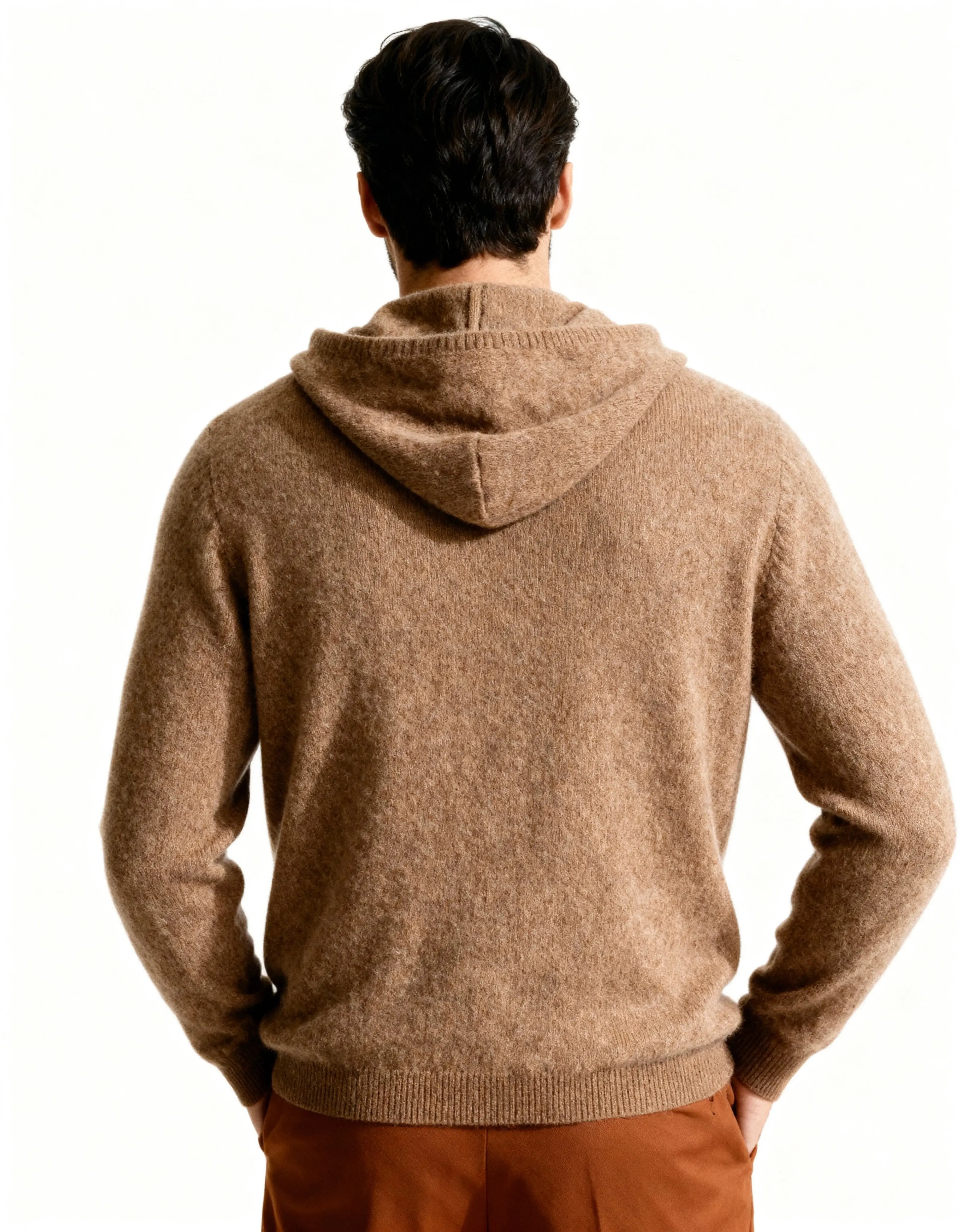 100% Cashmere Hoodie Old Money