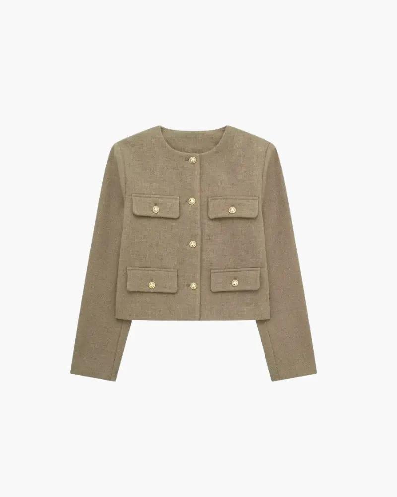 Savile Crop Blazer Old Money Women
