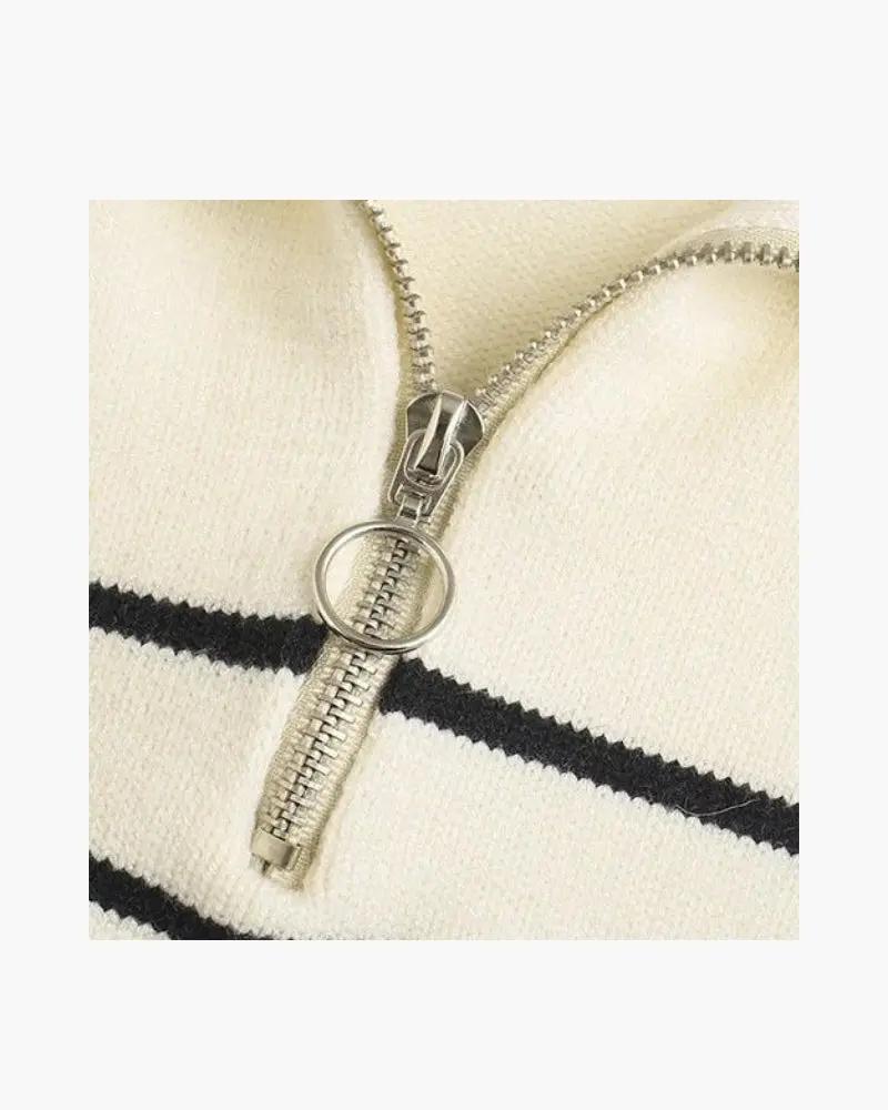 Chic Knit Sweater Old Money Women