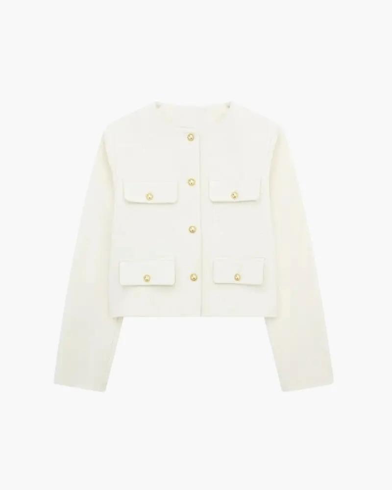 Savile Crop Blazer Old Money Women