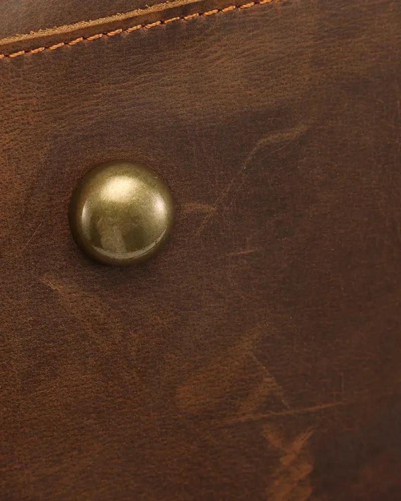 Montague Leather Duffle Old Money