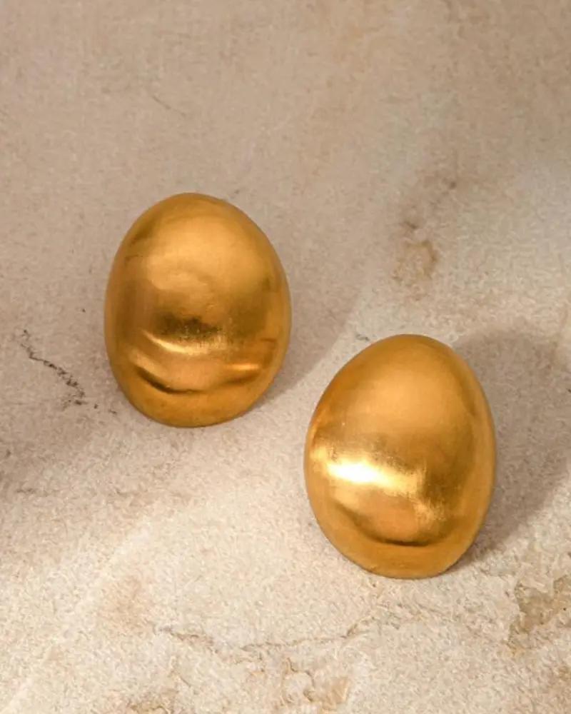 Orova Shield Earrings Danoir Paris