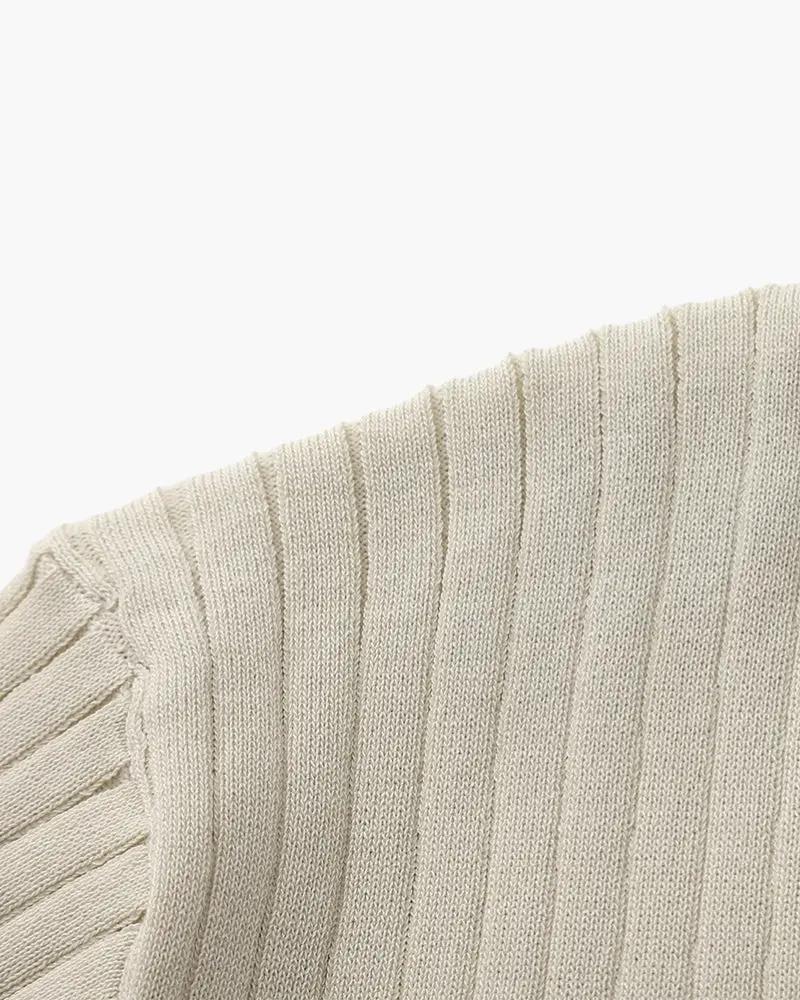 Premium Ribbed Polo Old Money