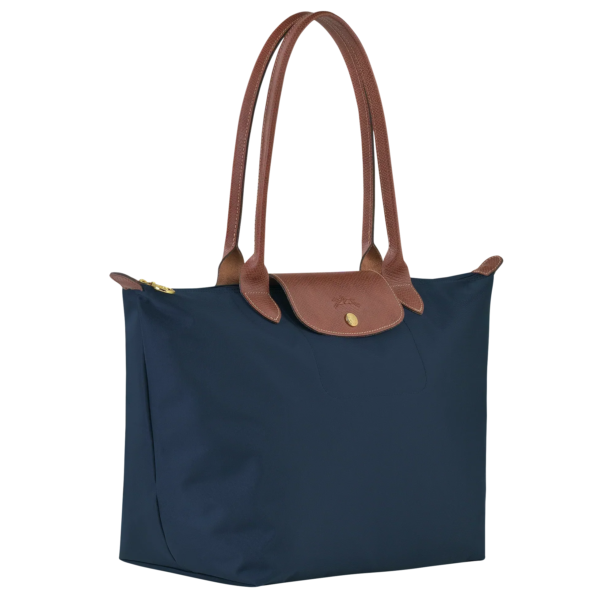 Longchamp - Grand sac cabas Le Pliage, Marine