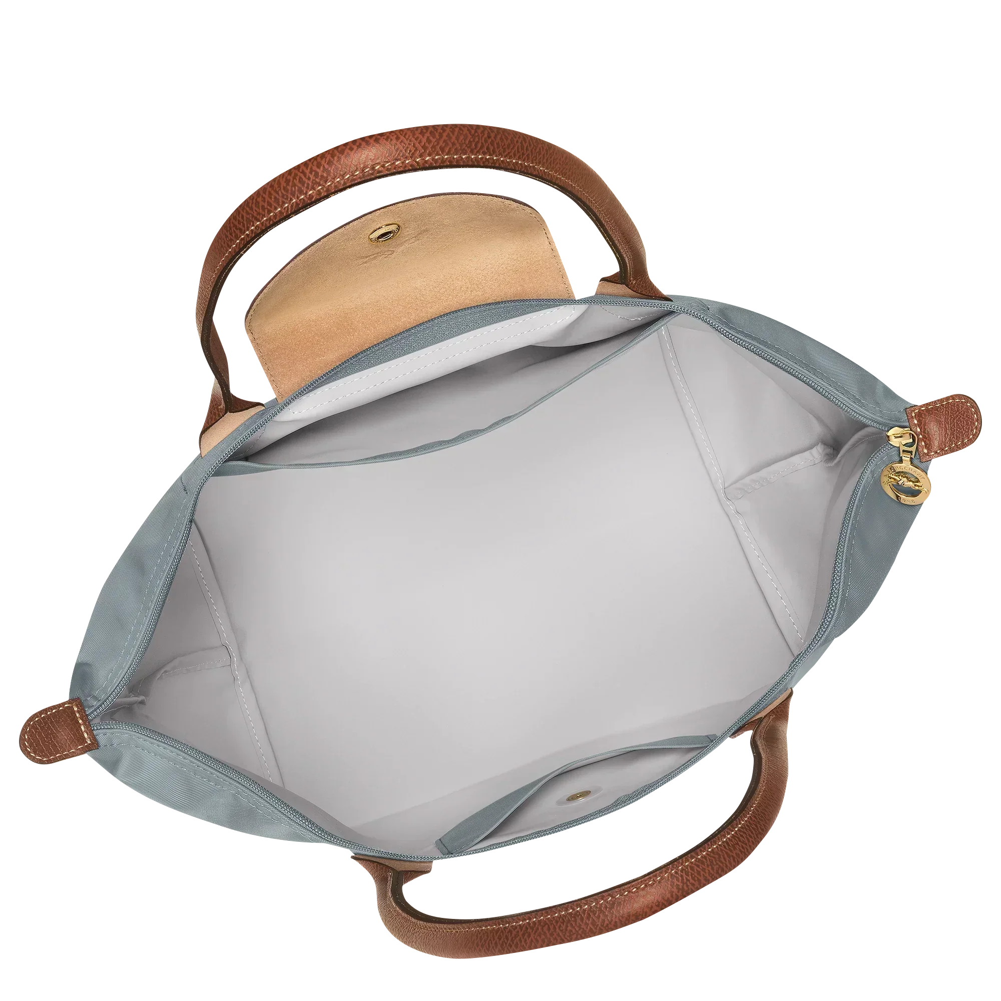Longchamp - Grand sac cabas Le Pliage, Acier