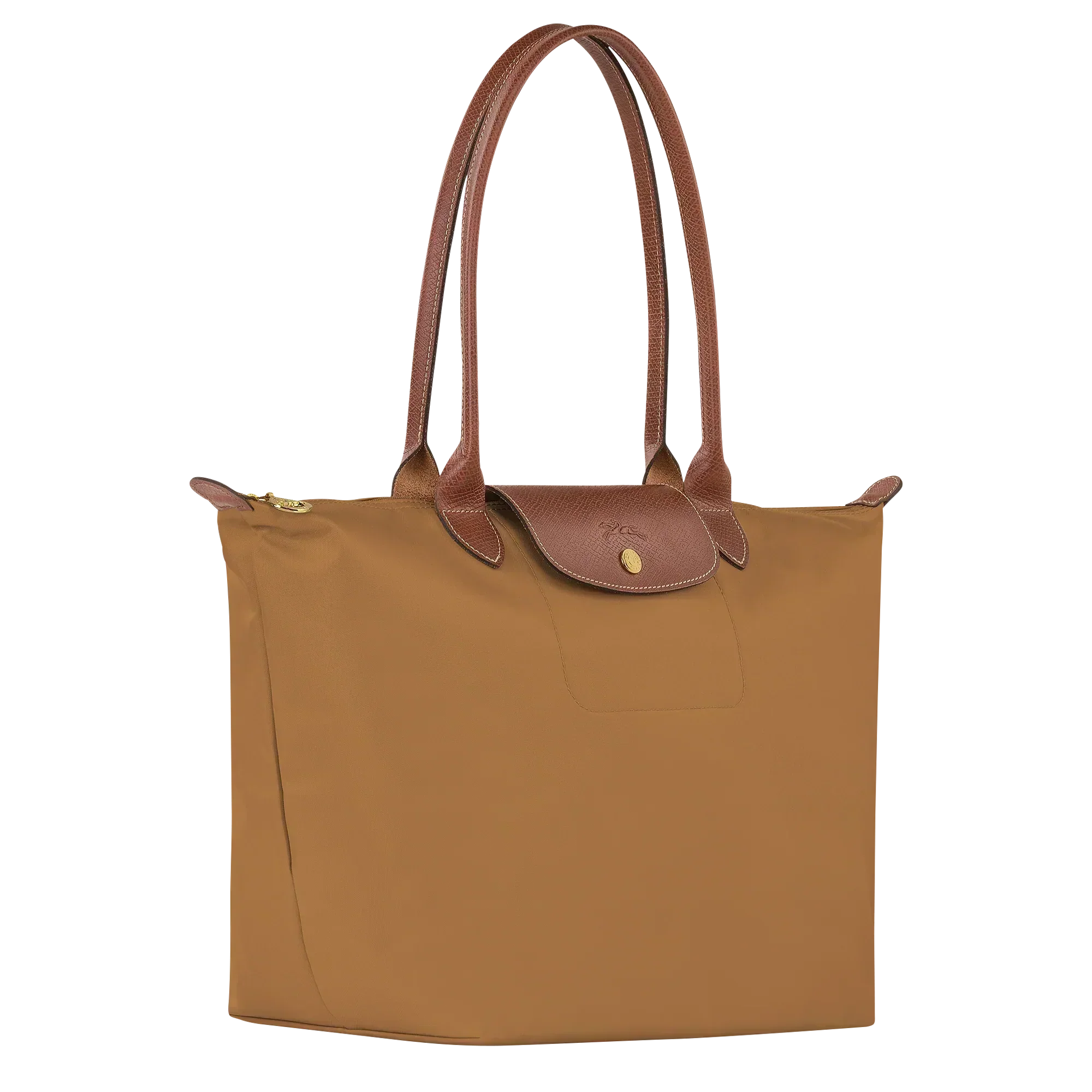 Longchamp - Grand sac cabas Le Pliage, Fauve