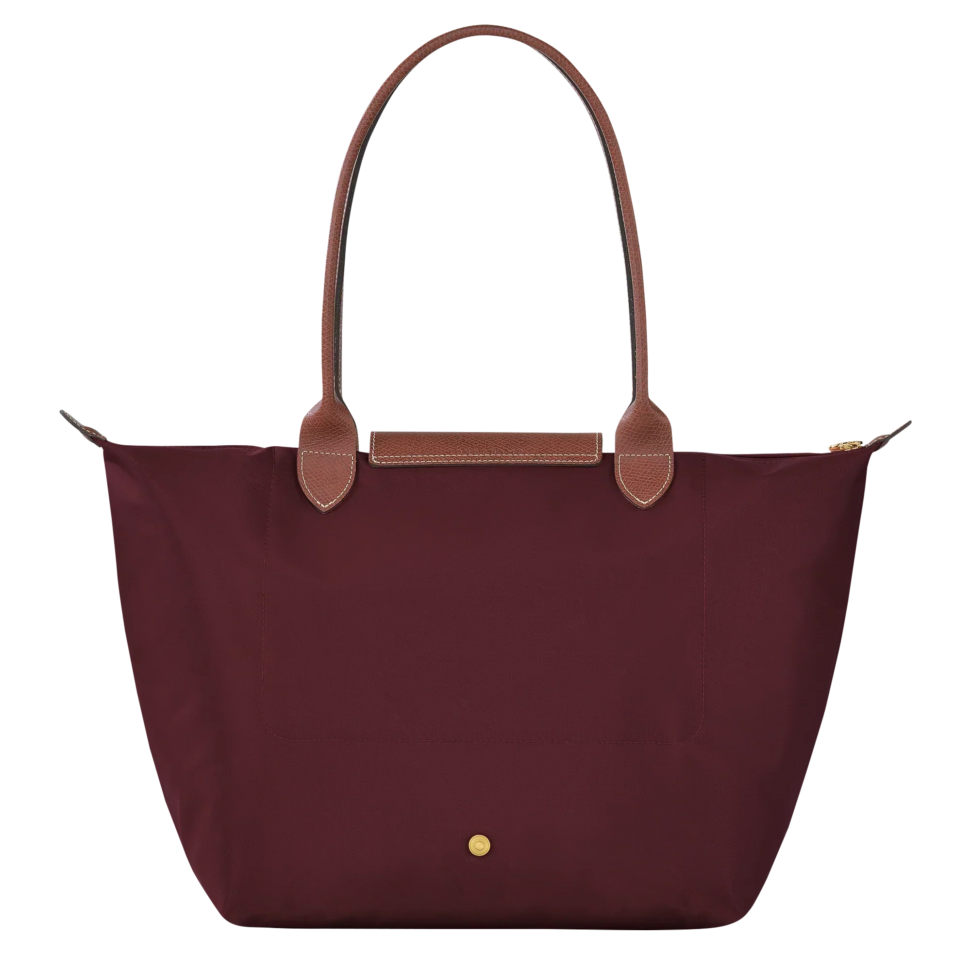 Longchamp - Grand sac cabas Le Pliage, bordeaux