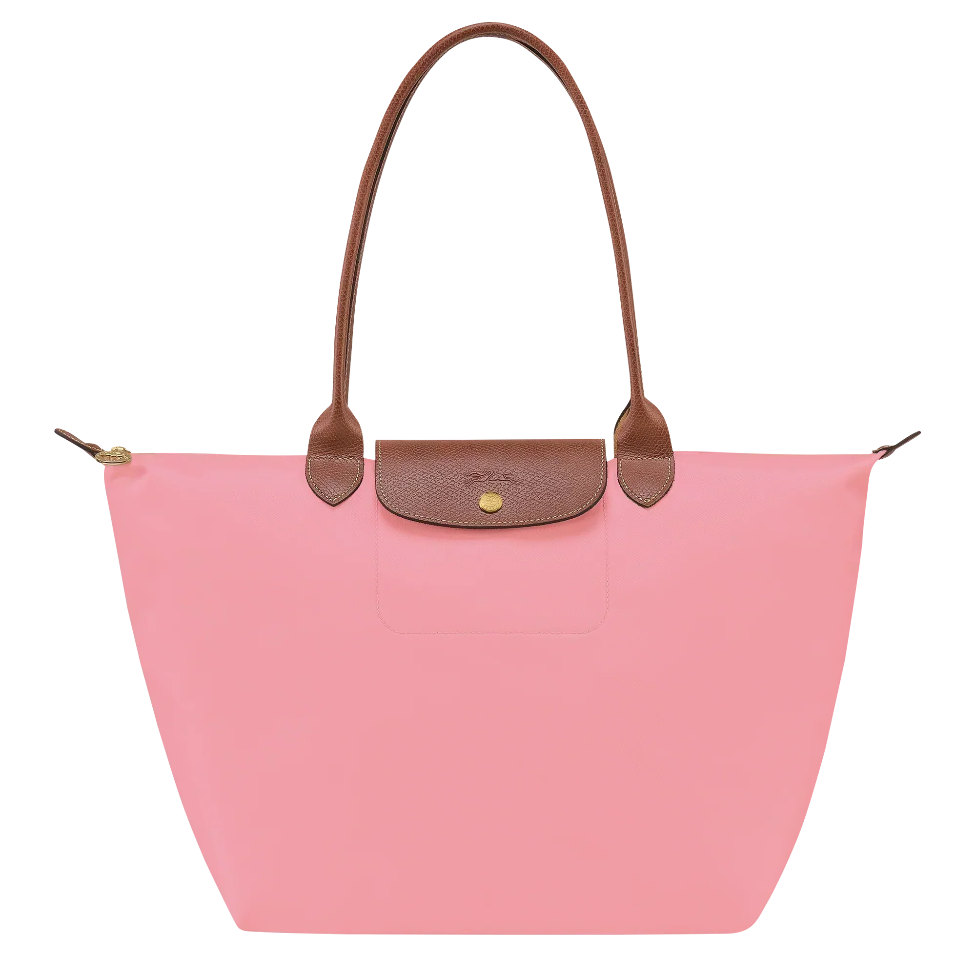 Longchamp - Grand sac cabas Le Pliage, guimauve
