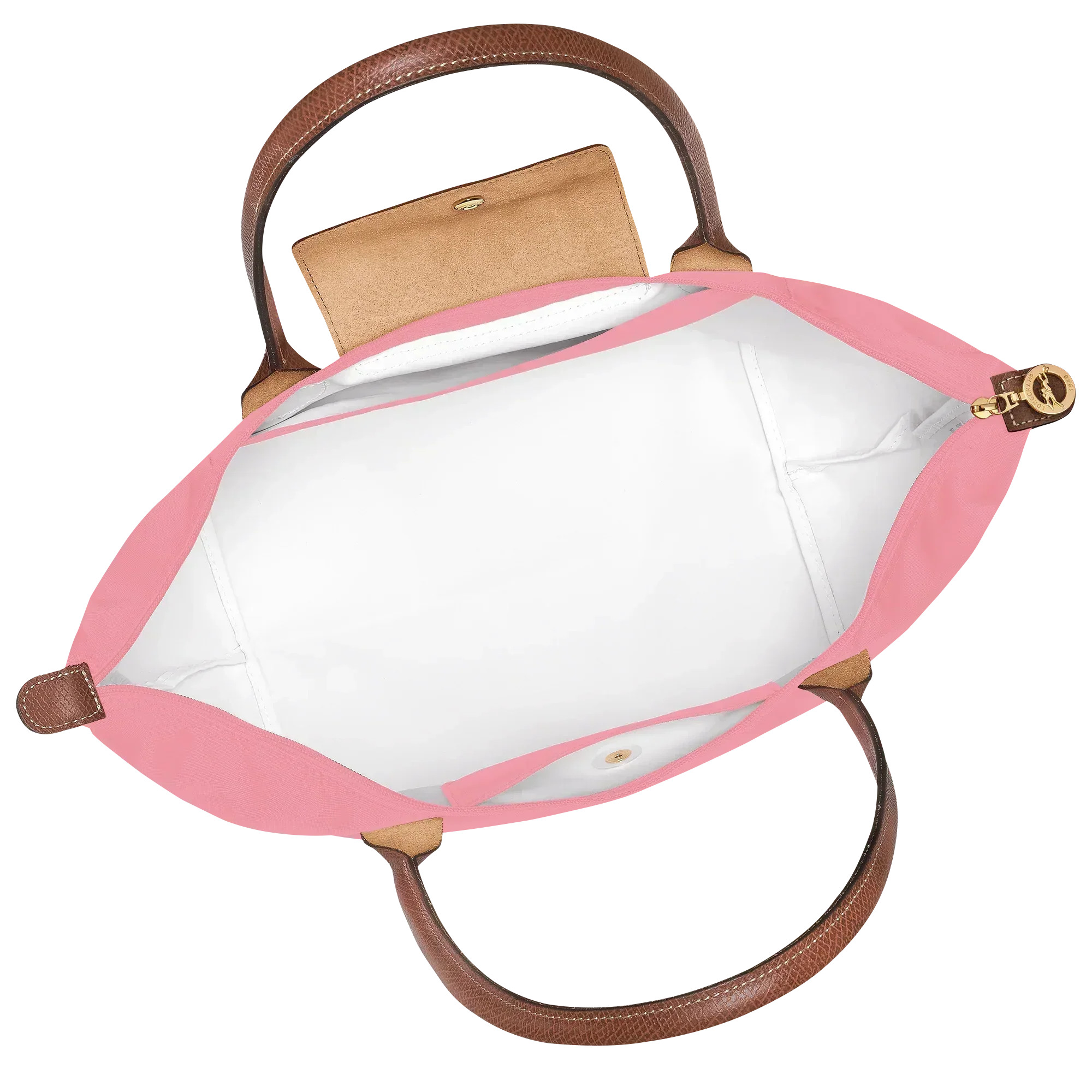 Longchamp - Grand sac cabas Le Pliage, guimauve