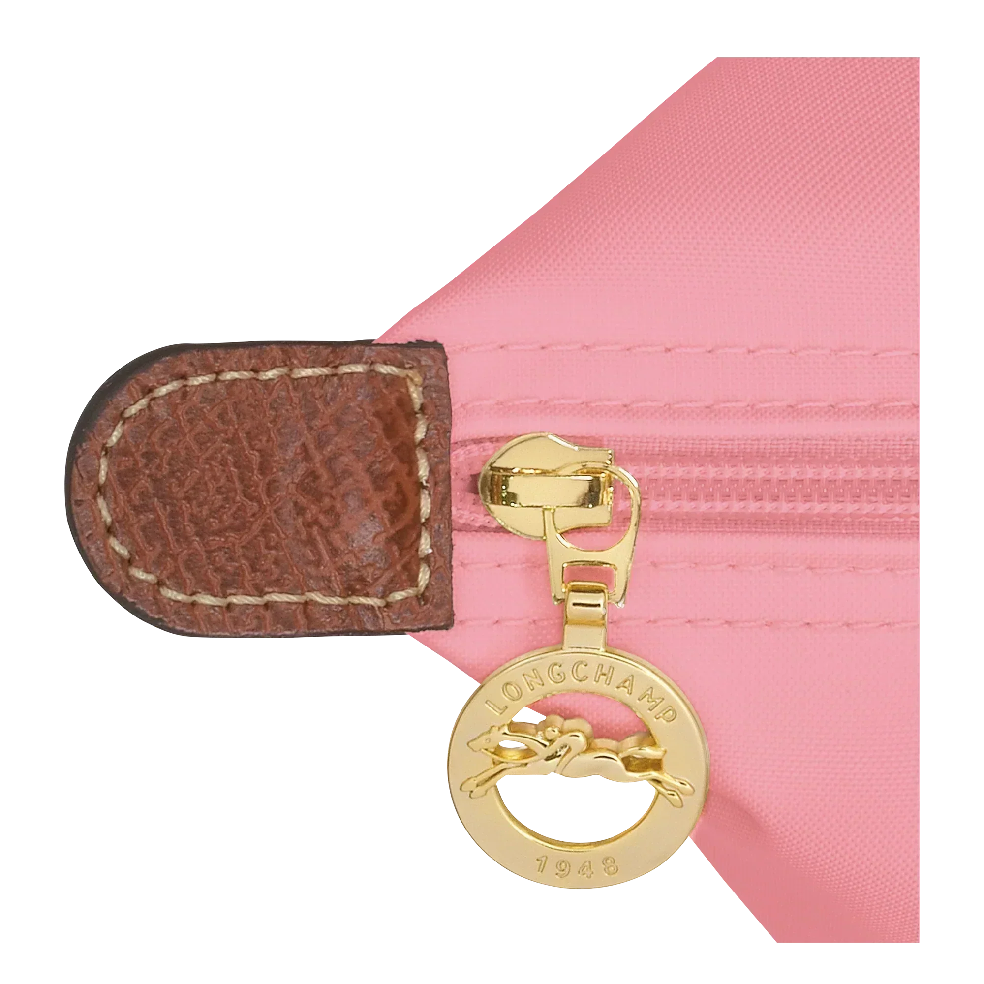 Longchamp - Grand sac cabas Le Pliage, guimauve