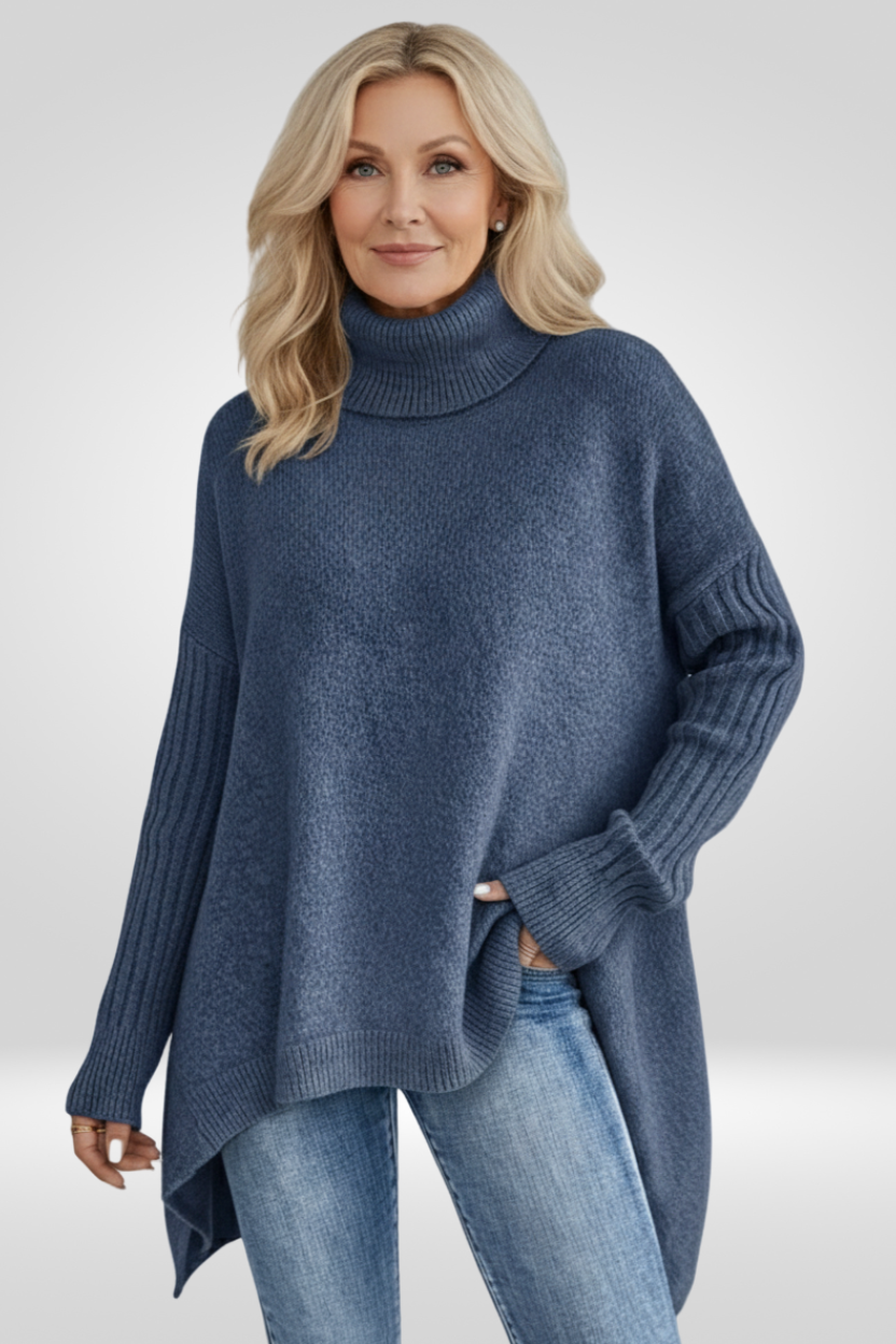 Isabelle - Pull Asymétrique Chic