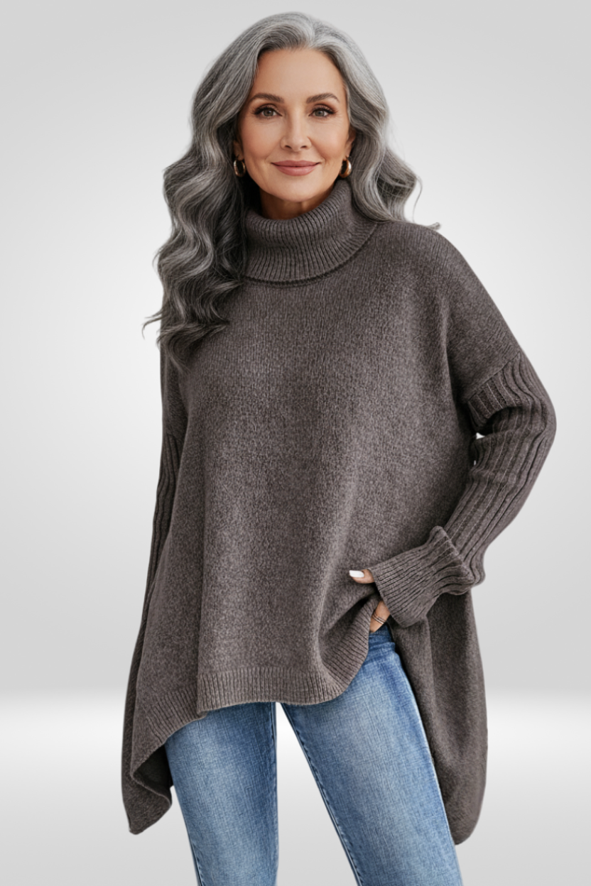 Isabelle - Pull Asymétrique Chic