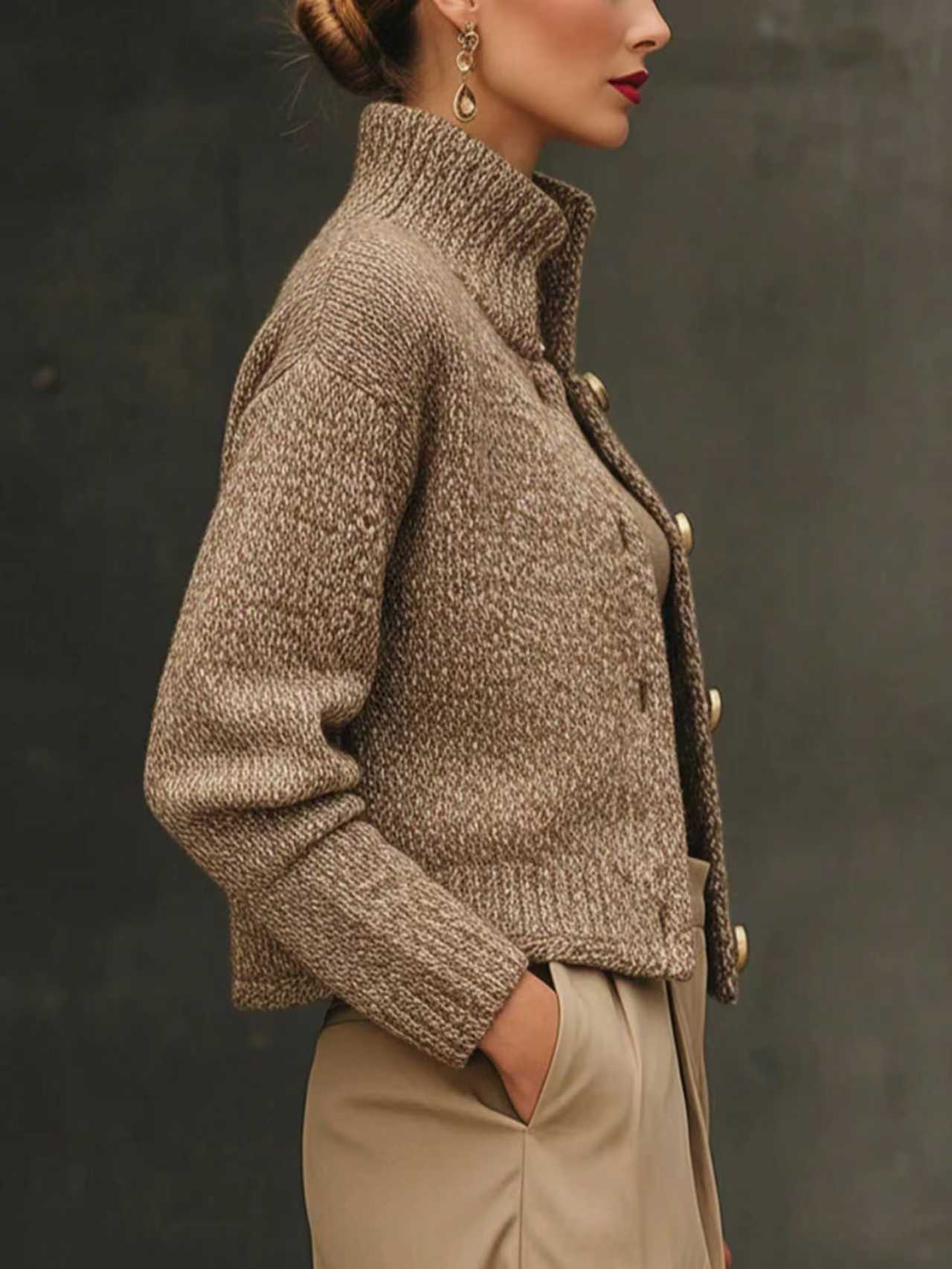 Adeline - Veste Élégante en Laine