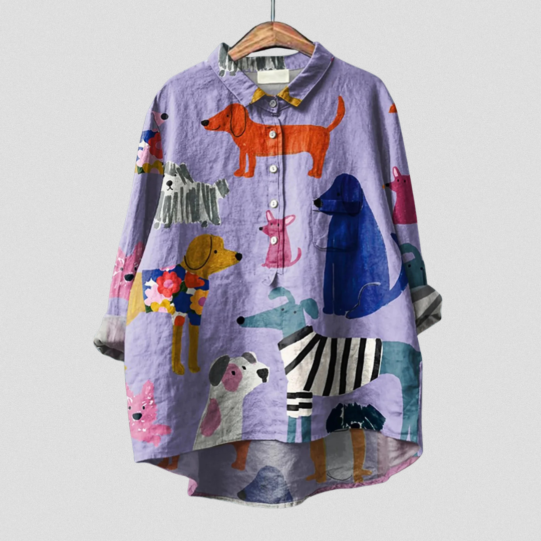 Coralie | T-shirt Art Chien