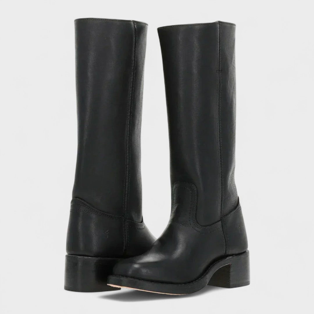Rhonda | Bottes en cuir hautes