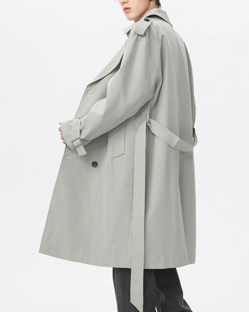 Classic Double-Breasted Trench Coat Old Money
