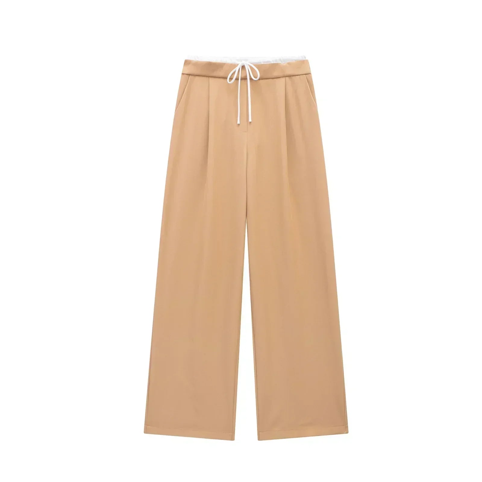 Pantalon Manon de Danoir Paris, tissu léger, coupe ajustée, couleur noire, visible sur un mannequin.