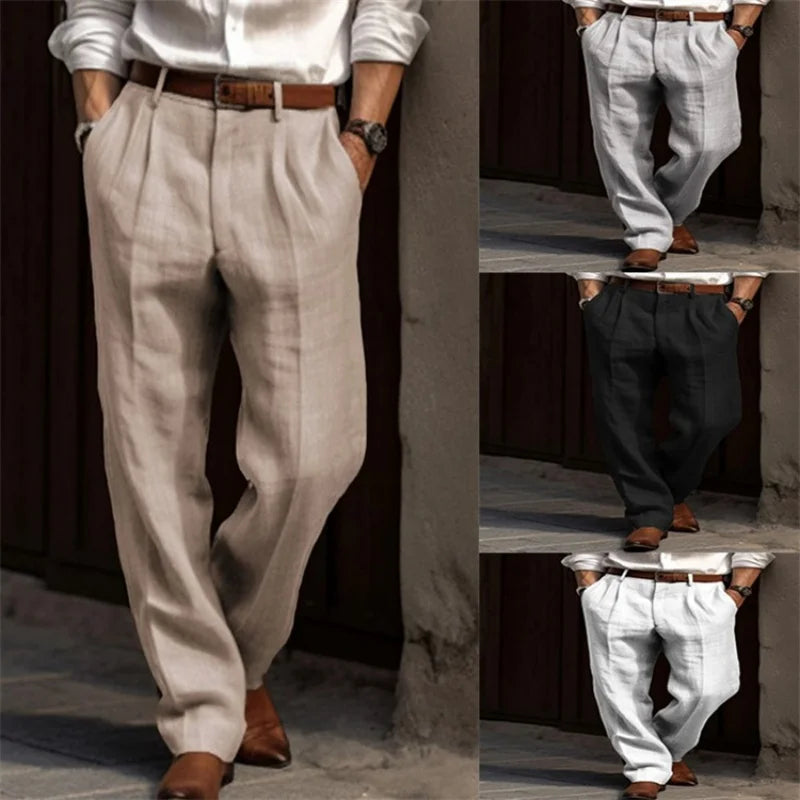 Corsaro - Pantalon de tailleur en lin