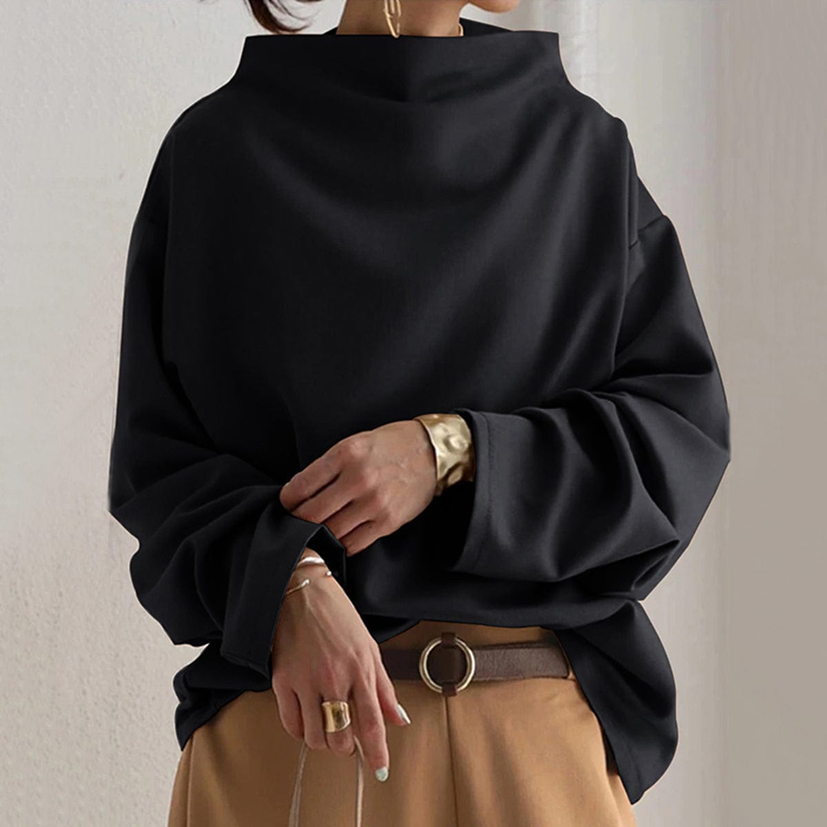 Renli - Haut chic décontracté