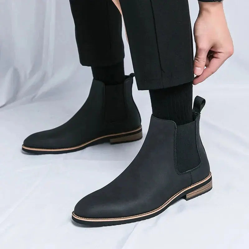 Kayden™ | Bottes Chelsea en cuir Danoir Paris