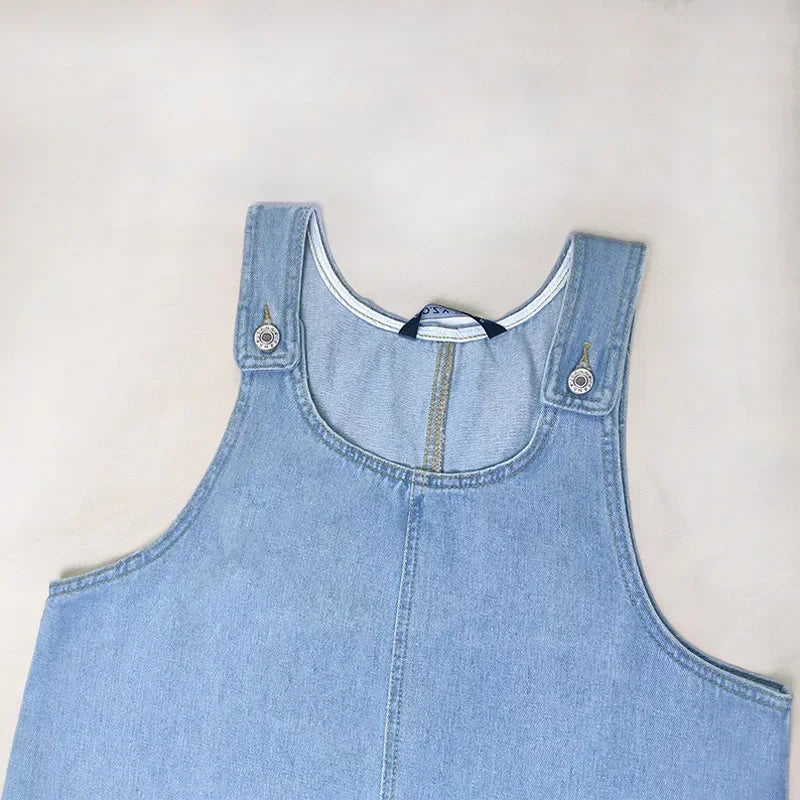 Sofia - Robe d'été pratique en jean