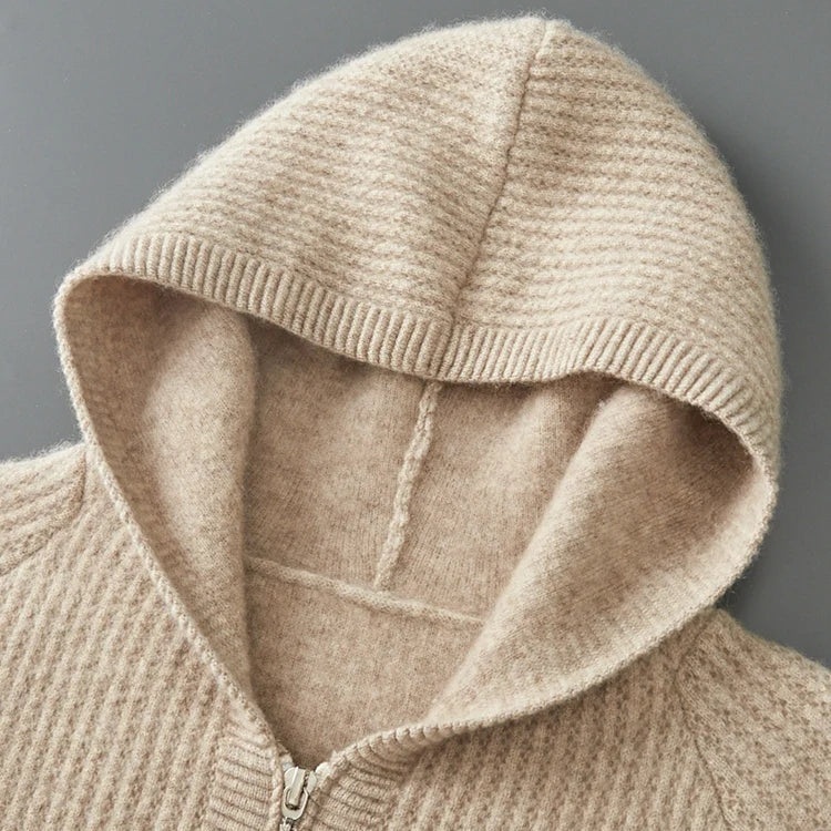 Robin - Sweat à Capuche Luxe En Cachemire