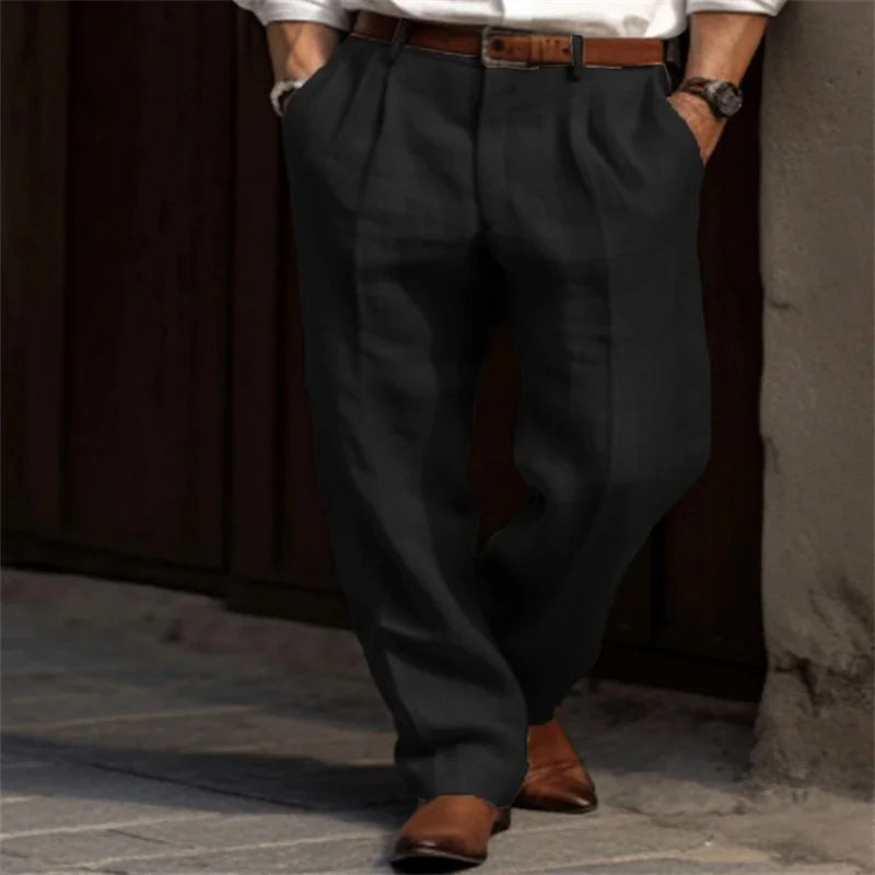 Corsaro - Pantalon de tailleur en lin