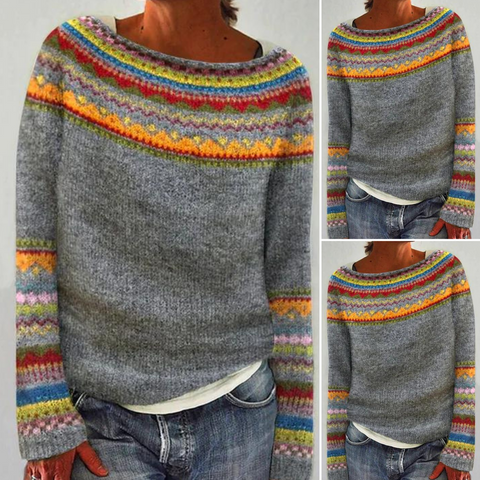 Pull en laine rétro Elyse de la collection #1752, marque Danoir Paris, montré en carré avec détails en laine douce.