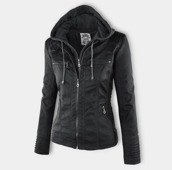 Veste confortable Charlotte™ de Danoir Paris, tissu doux et ajusté, vue de face sur fond neutre.