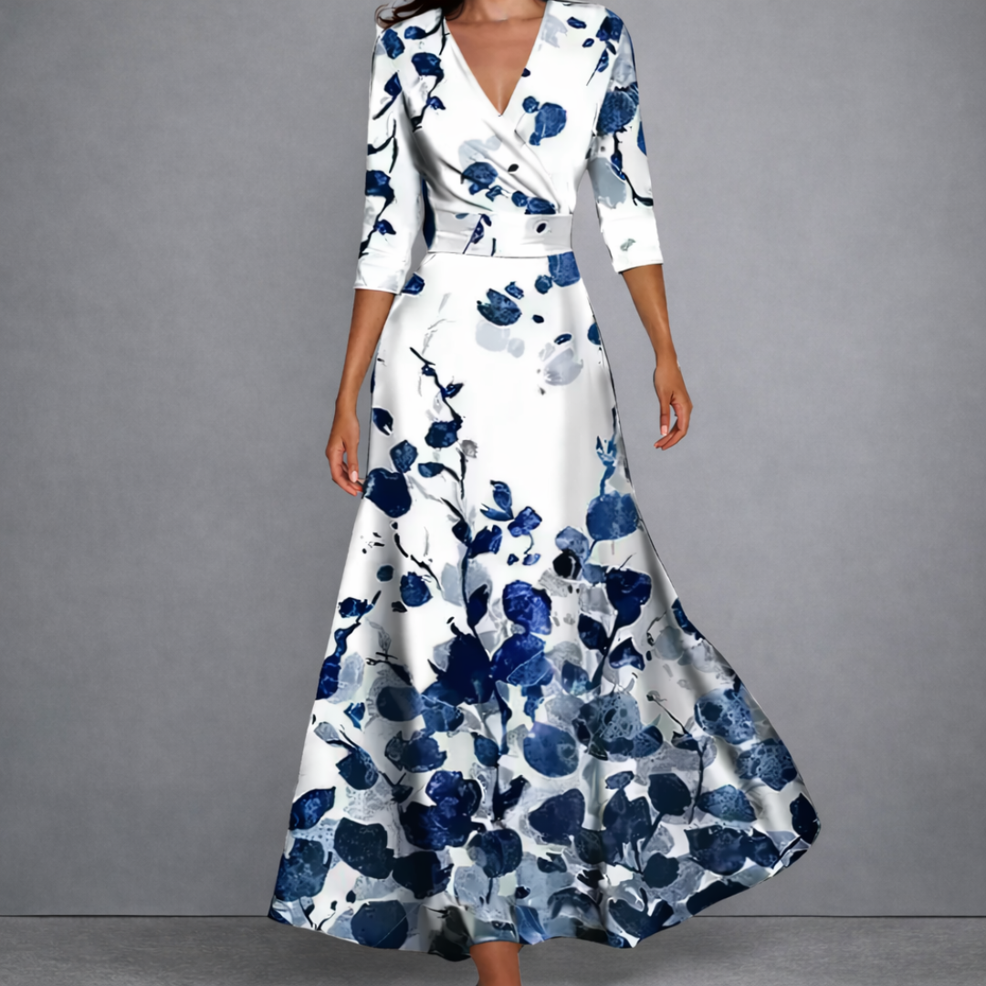Margaret| Robe longue élégante
