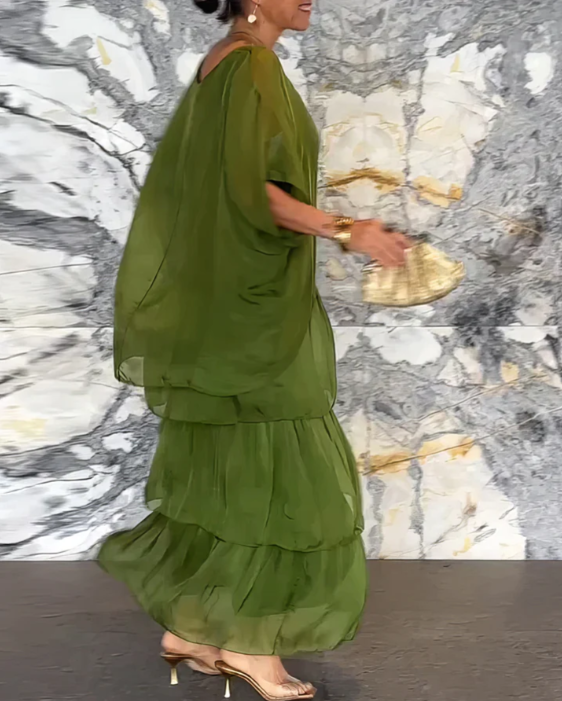 Lara | Robe longue fluide et élégante