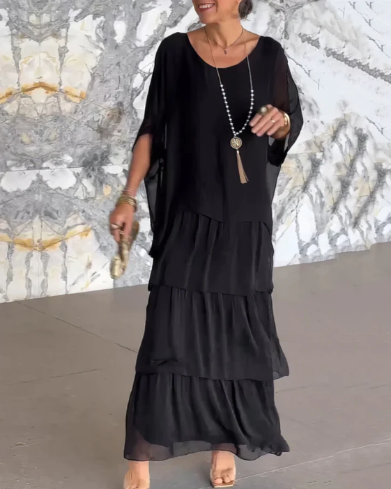 Lara | Robe longue fluide et élégante
