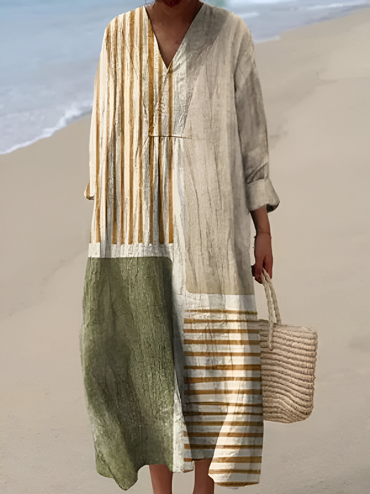Aleyna - Robe d'été colorée