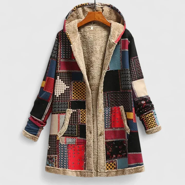 Veste confortable Florenziah de Danoir Paris, veste élégante pour un style décontracté et chaud en tissu doux.