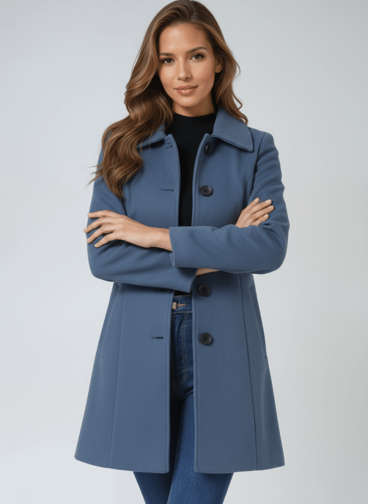 Helena - Élégant Manteau d'Hiver