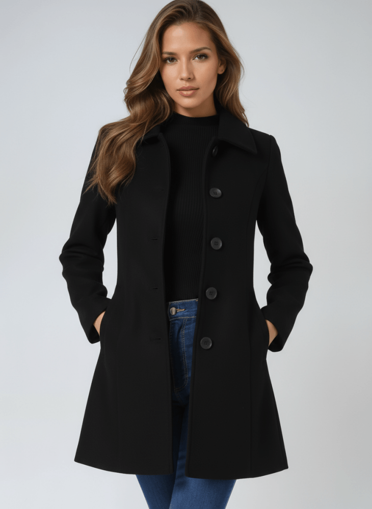 Helena - Élégant Manteau d'Hiver