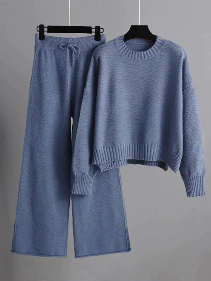 Cécile - Ensemble tricoté chic