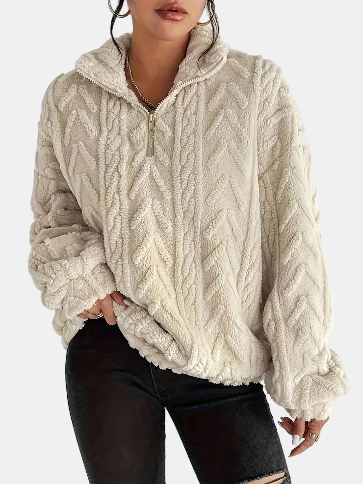 Marie - Gilet zippé chic et confortable