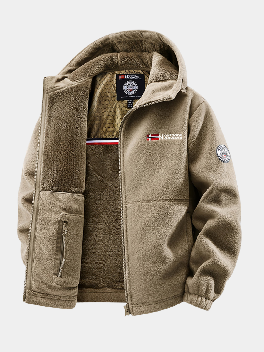 Danoir Paris™ | Veste Polaire Thermique Homme – Chaude & Confortable