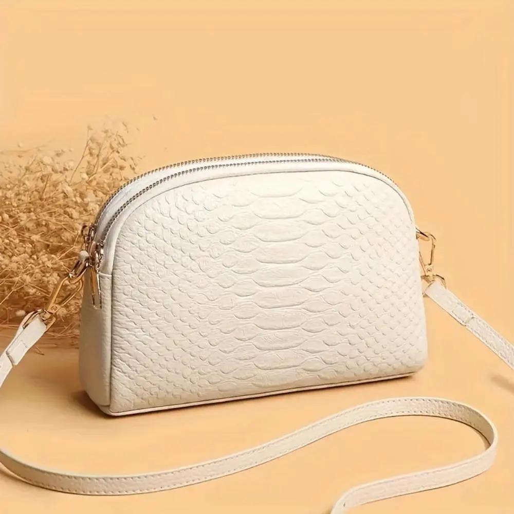 Cora | Belle mini sac à bandoulière en simili cuir avec motif crocodile Danoir Paris