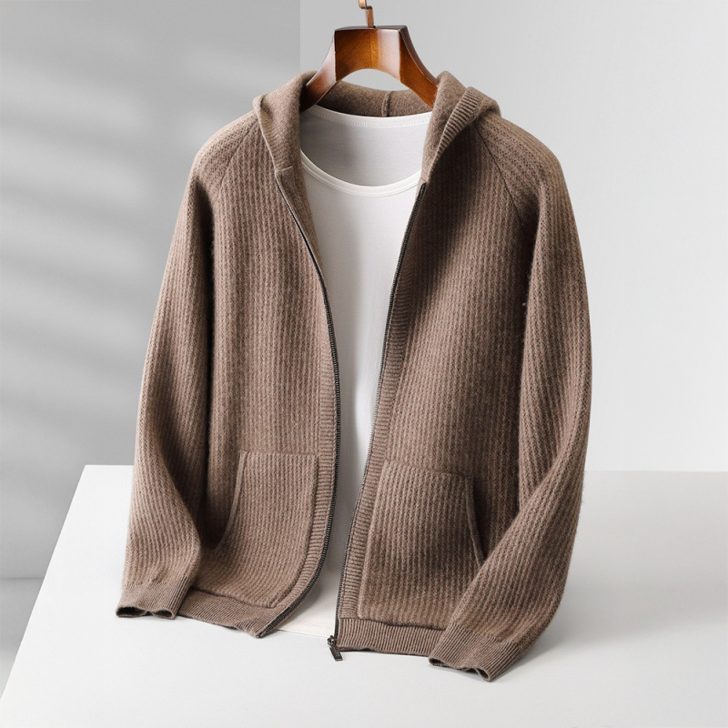 Robin - Sweat à Capuche Luxe En Cachemire