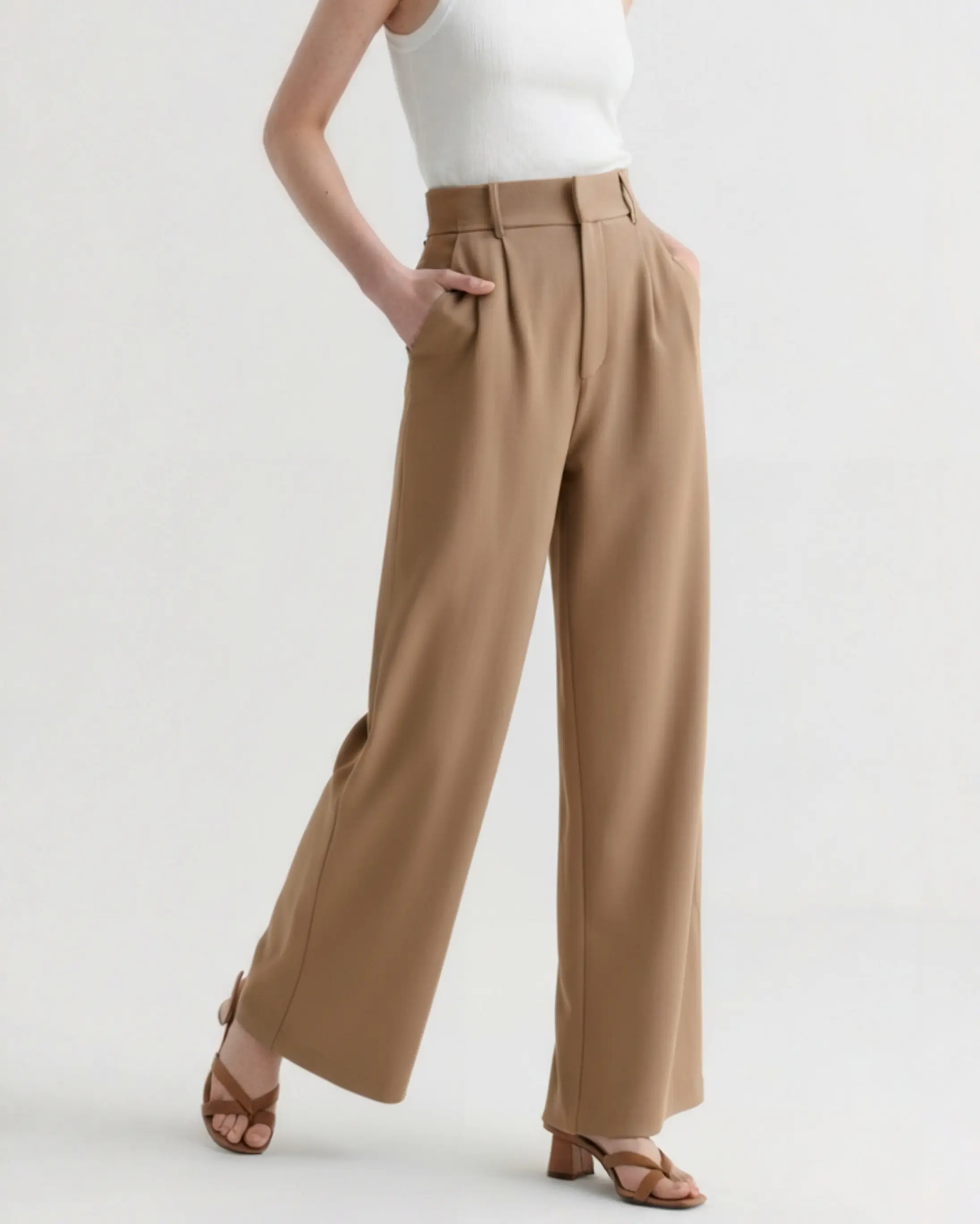 Serena Wide-Leg Trousers Old Money Women
